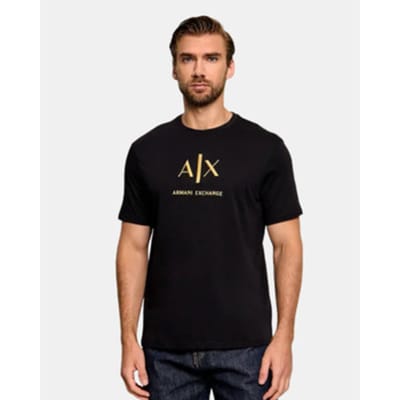 Armani Exchange Xm003114_af10356 T-shirt Met Korte Mouwen Zwart XL Man
