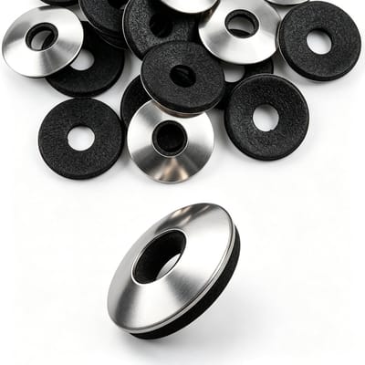 Set van 20 EPDM RVS Afsluitringen M8 x 22 mm - Rubberafdichtingen voor Zelftappende Schroeven en Metaalbevestigingen