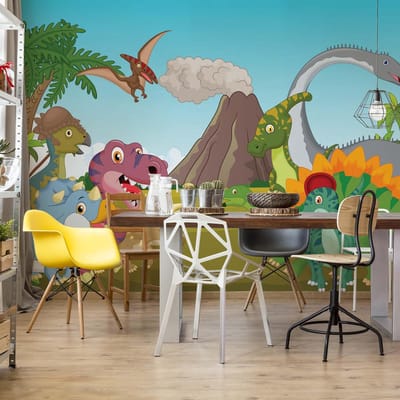 Fotobehang Fotobehang classic V8 (368 x 254 cm) Dinosaur