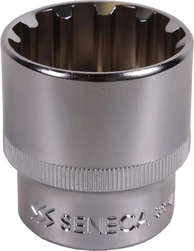 twaalfkant spline dop - 11 mm - 1/2 duims aansluiting - meertanddop - veeltanddop - dop - seneca