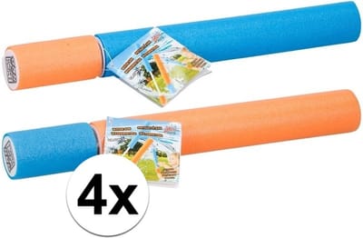 Summertime Waterpistool - 4x - van foam - 33 cm - watershooter
