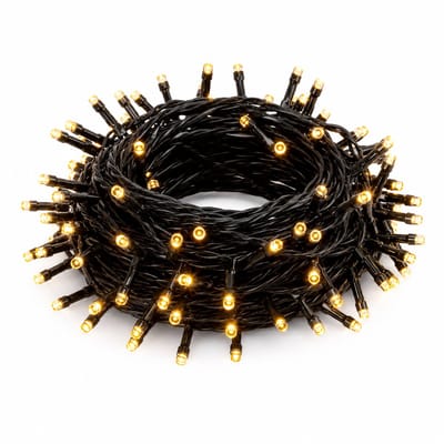 ITRONIQ LED Lichtsnoer Wit - Waterdruppel Verlichting - Waterdicht - Decoratieve Sfeerverlichting Voor Tuin Balkon Kerstfeest