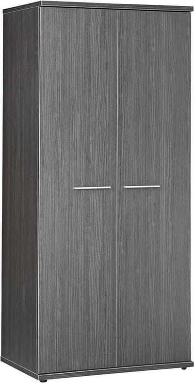 Kledingkast 2 Deurs - 200 x 89 x 58cm - Zwart - Wouw