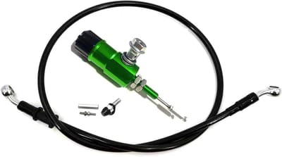 Motor Hoofdcilinder - Remkoppeling Pomp - Effectief Remmen - CNC 14mm Zuiger - Universeel - Groen