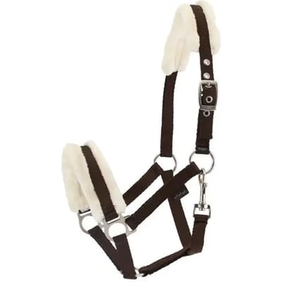Paardenhalster met bont HorseGuard Soft