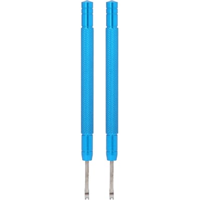 2 stuks Legering Horloge Wijzer Horloge Naald Verwijderaar Hefgereedschap Horloge Reparatie Accessoire blue