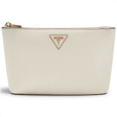 GUESS accessoiretas Laurel II Wristlet Pouch Bone crème