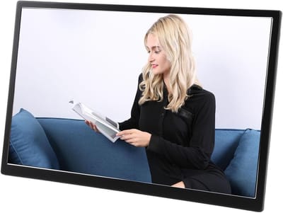 Digitaal Fotolijstje - Elektrisch Frame - Foto's Tonen - 1080P Resolutie - 17 Inch Scherm - Zwart