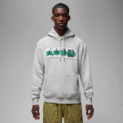 Jordan M J Union X Bbs Fleece Hoody Grijs K097