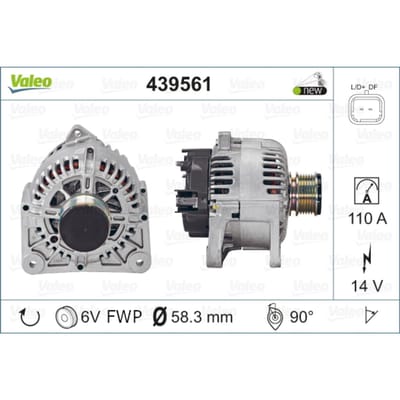 Spanningsregelaar VALEO 439561