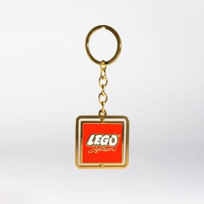 LEGO 5007091 Draaiende Sleutelhanger met Retro LEGO Logo (Jaren 1964)