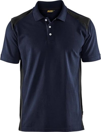 Blåkläder 3324-1050 Poloshirt Piqué Donker marineblauw/Zwart - Maat L