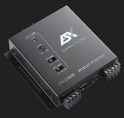 ESX DIRECTION DLC22 high low converter 2 kanaals HQ Line Driver