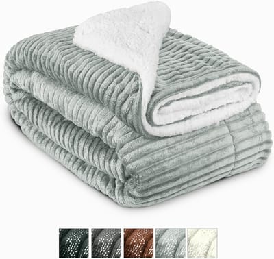 Extra Zachte Fleece Deken 220 x 240 cm | Pluizige Plaid voor Woonkamer en Slaapkamer | Wasbaar op 30°C
