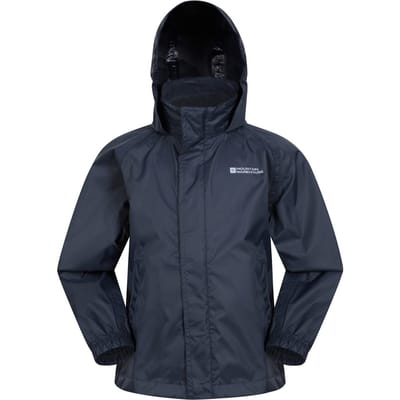 Mountain Warehouse Pakka II Waterdichte Jas voor Kinderen/Kinderen (Donkerblauw)