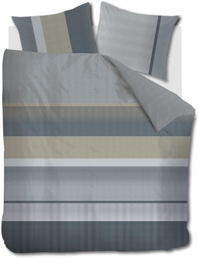Beddinghouse Marthe dekbedovertrek - Tweepersoons - 200 x 200/220 cm - Blauw