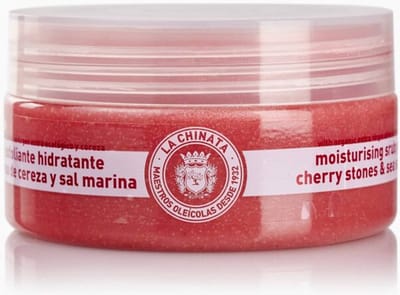 LaChinata bio Kersensteen en zeezout hydraterende exfoliërende gel 250ml