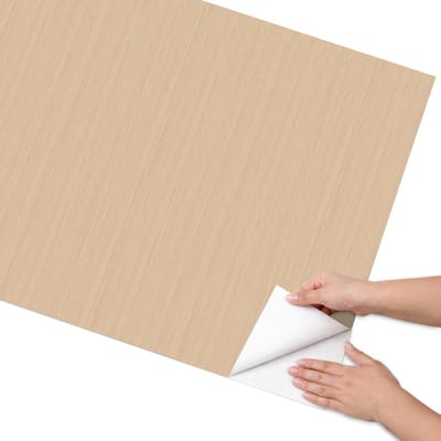 Coloray Meubel Wrap Folie - Beige Meubelfolie - 75x150 cm - Meubelfolie Zelfklevend Beige achtergrond - Wrapfolie Keuken - Minimalist Meubelfolie - Decoratiefolie - Tafeldecoratie - Achtergronden en patronen