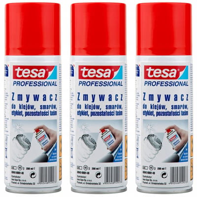 Tesa - Lijmverwijderaar Spray - 200ml - Kunststof, Glas, Metaal