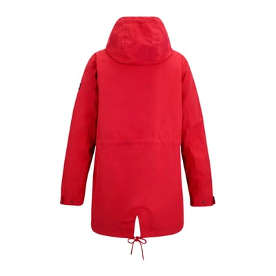 Regatta Dames/Dames Norana Waterdichte Jas (Rood met een hoog risico)