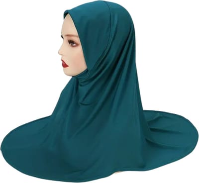 Bovista Hoofddoek - Hijab - Dames - Abaya - Sjaal - Islamitische Kleding - Moslim Kleding - Alhamdulillah - Groen