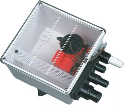 Johnson Pump Douche-Afvoerset multiport | 24V/3,4A | 61l/min | 32-57151-02