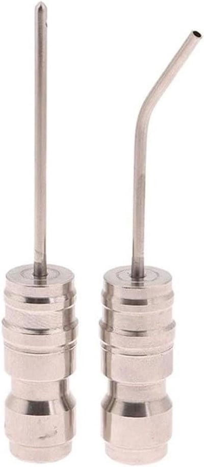 Naald Nozzle - Reinigingsmondstuk - Apparaat Onderhoud - Roestvrij Staal - 22 cm - Zilver