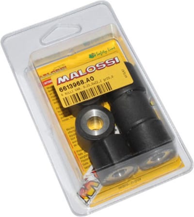 malossi variatorrol voor aprilia 500 atlantic scooter na 2001 25x22.2 20grs / 6613968.a0 nieuw