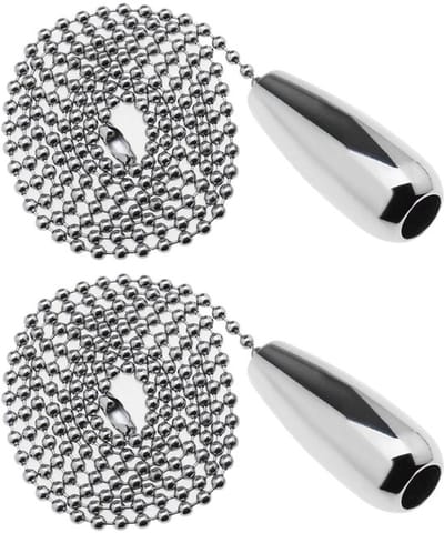 aladdien - Ronde Licht Trekkettings - Verlengketting - Zilver