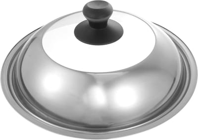 Universeel Deksel - Pan Deksel - Koken Beschermen - Roestvrij Staal - 32CM - Zilver