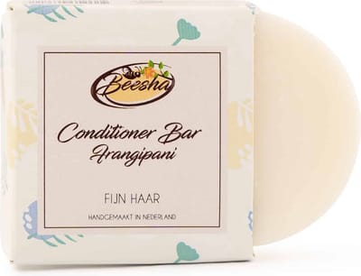 Beesha - Conditioner Bar Frangipani - Vegan - Sulfaatvrij - Parabeenvrij - CG Proof