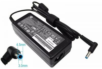 Adapter universeel HP oplader laptop geschikt voor HP - 65W/45 19V/3,42A blue tip/pin