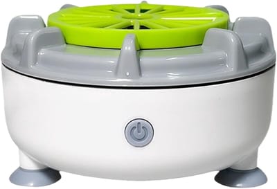 Elektrische Voedselreiniger - Spinner Groenten - Hygiënisch Eten - Geavanceerde Elektrolyse - 11.5 x 11.5 x 7.5 cm - Wit