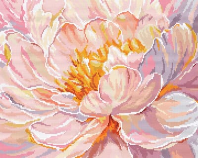 Diamond Painting - Floral Grace - Bloemen Gratie - Letistitch 40 x 50 cm