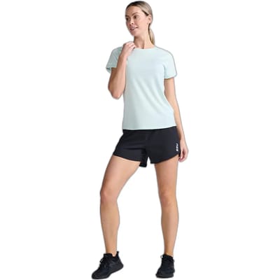 2XU Aero Tee Hardloopshirt korte mouw X-VENT technologie - ultra licht - reflecterende logo's