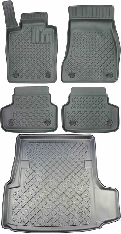 ARISTAR + ARISTAR - BMW 5 G30 Sedan - Bagażnik en Dywaniki - Zwart - Ergonomisch