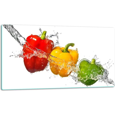 TMK ArtDeko - Snijplank - Glas - 52x30cm - Paprika Design