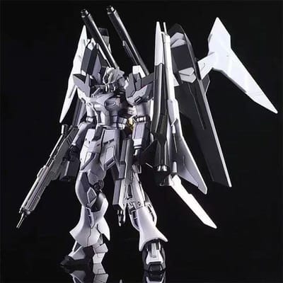 HGBF 1/144 Hi V Influx Dark Hi Nu PB Limiet Monteer Het Model Actiefiguur Bureaudecoratie Kinderspeelgoed Cadeaus Verzamelaar gray