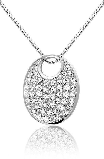 Montebello Ketting Claudia - 925 Zilver Gerhodineerd - 15x18mm - 45cm