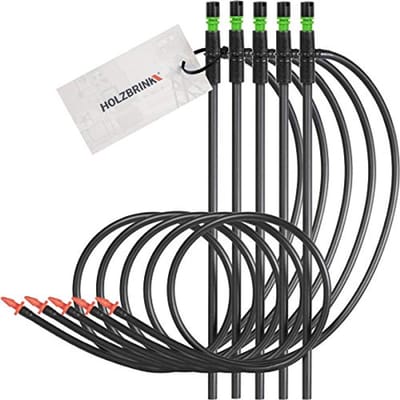 Microsproeier 2 x 20⁰/40L/h met connector en slang - Set voor tuinirrigatie