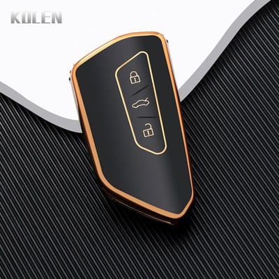 Coque de protection pour clé de voiture en TPU Coque Porte-clés Pour Vw Volkswagen Golf 8 Pour Skoda Octavia A8 Mk8 Mk4 Pour Seat Leon Mk4 Cupra Formentor