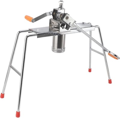 Handmatige Pastamachine - Pastamaker Keuken - Zelf Pasta Maken - Stabiel Vierkante Poten - 17x56x58 cm - Zilver