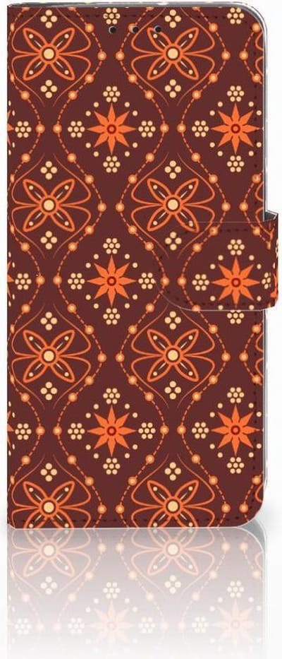 Motorola Moto G7 Power Telefoon Hoesje Batik Brown
