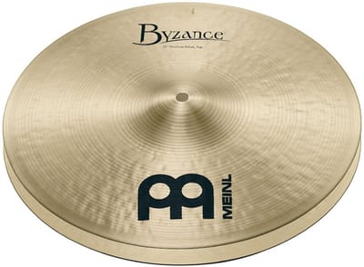 Meinl Byzance Medium HiHat 14" B14MH, Traditional Finish - HiHat