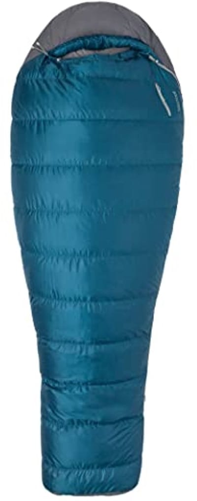Lichte en Warme Mummy Slaapzak voor Volwassenen - Ideaal voor Kamperen, Backpacken en Trekking - 650 Eendendons
