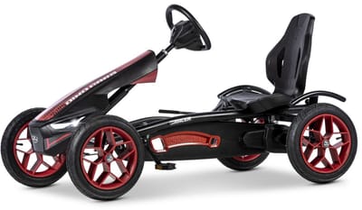 DINO Cars Racer Skelter – Rood – Kinder Skelter 4-12 Jaar – Verstelbare Stoel – Verlichting