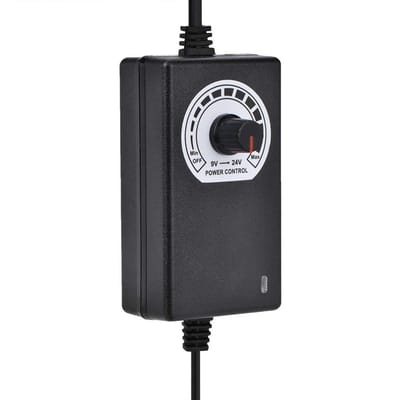 SPHProducts - 24W Verstelbare DC-Voedingsadapter - Multifunctionele Voedingsadapter - Hoog rendement - Compact formaat - Temperatuurregeling - Bescherm...