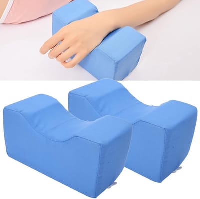Set van 2 Anti-Decubitus Kussens voor Voetsteun en Beenverhoging voor Ouderen en Gehandicapten, Comfortabel en Ondersteunend