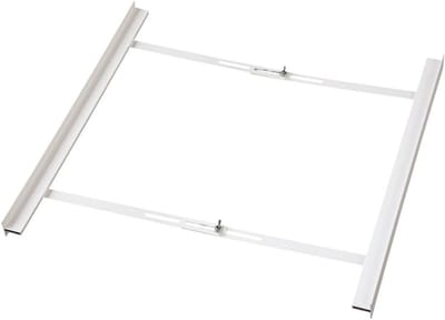 Stapelset Wasmachine - Droger Opbergkit - Apparaten Stabiliseren - Universele Pasvorm - 62 cm Lengte - Wit