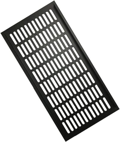 Ventilatierooster Rechthoekig - Luchtinlaat Deksel - Ventilatie Verbeteren - Aluminiumlegering Materiaal - Meerdere Maten - Multicolor